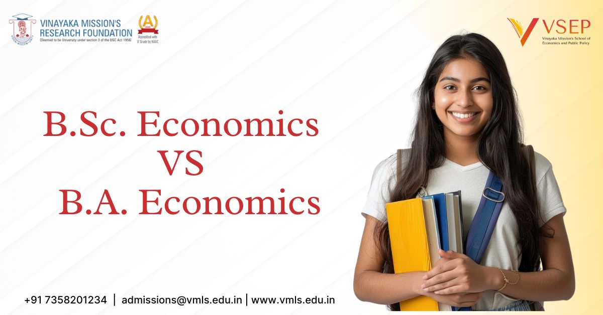 B.Sc. Economics Different from B.A. Economics